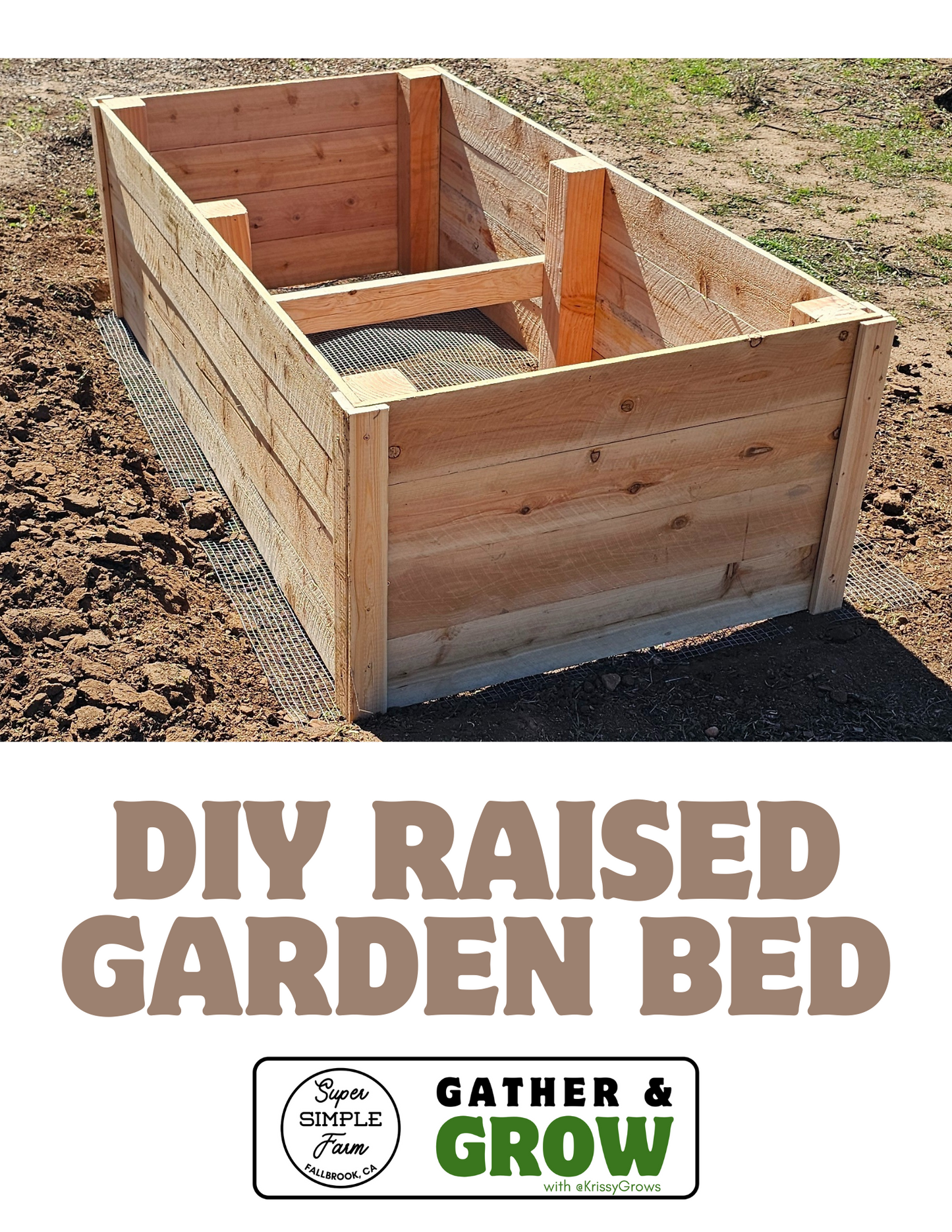 Raised Bed Gardening + DIY Raised Garden Bed Plans